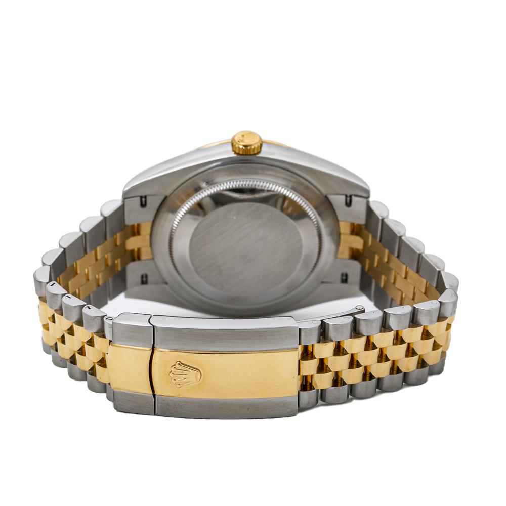 Rolex Datejust 126333 18K Two Tone Diamond Dial Marker Jubliee Men's Watch For Sale 1