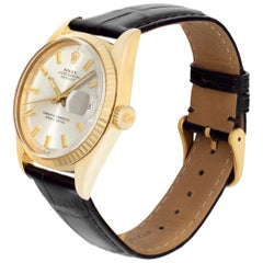 Rolex Datejust 14k yellow gold Automatic Wristwatch Ref 1601