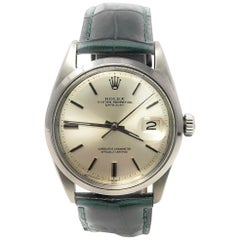 Rolex Datejust 1600 With 7.7 in. Band & Silver Dial