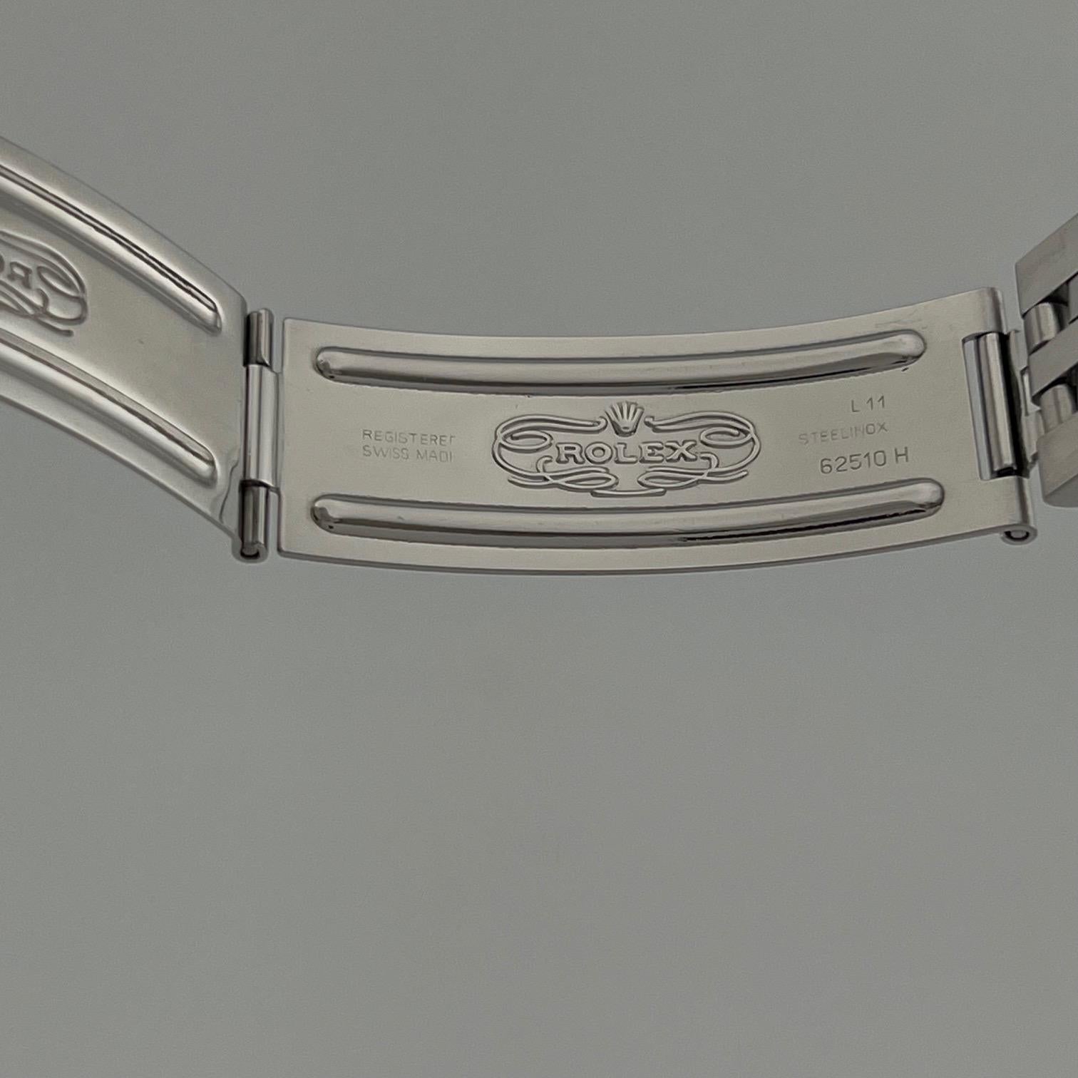 Rolex Datejust 16000 36mm Blau Perlmutt Diamant Zifferblatt Edelstahl im Angebot 7