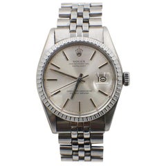 Rolex Datejust 16000 Silver Dial Stainless Steel Jubilee Band