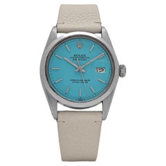 Rolex Datejust 16000 Edelstahl Aftermarket Türkis-Zifferblatt