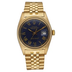 Rolex Datejust 1601 18K Yellow Gold Buckley Men's Watch