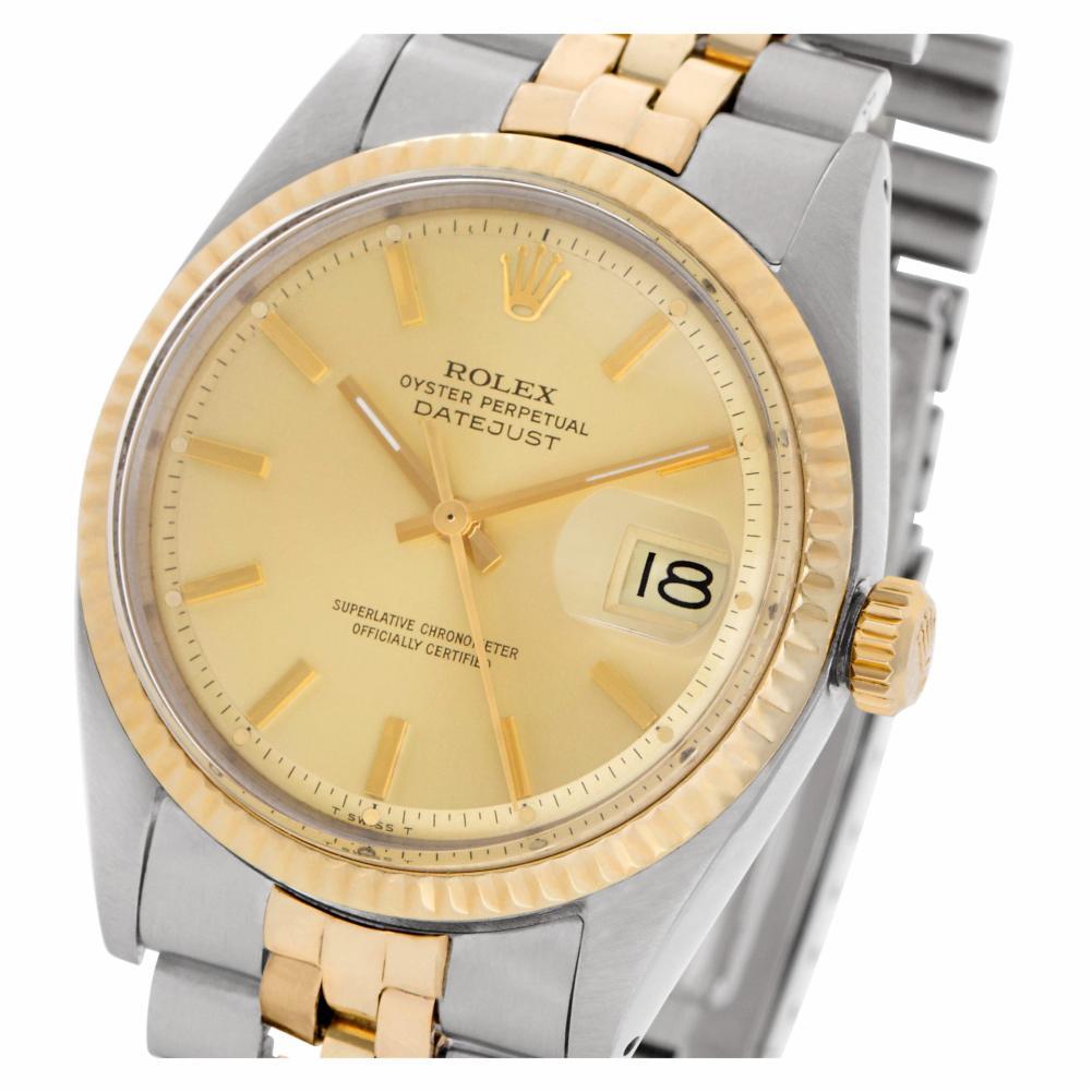 Rolex Datejust 1601, Gold Dial, Certified and Warranty 3