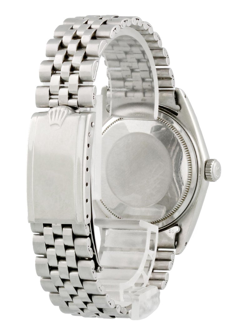 Rolex Datejust 1601 Diamond Dial Men's Watch For Sale at 1stDibs