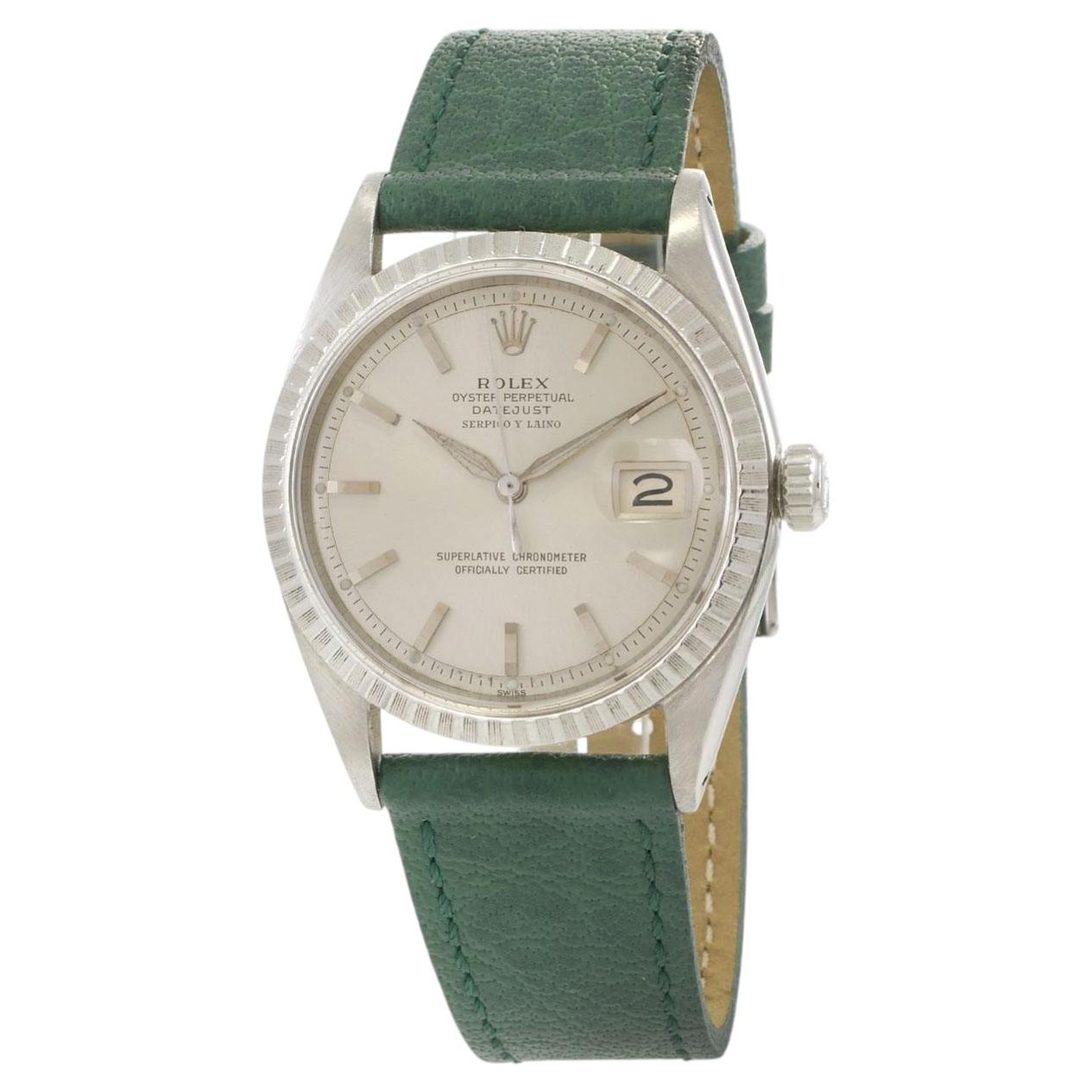 Rolex Datejust 1601 Serpico y Laino Dial Circa 1962 For Sale
