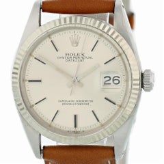 Rolex Datejust 1601 with Band and Silver Dial Certified Pre-Owned