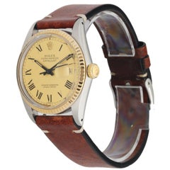 Rolex Datejust 16013 Buckley Dial Men's Watch Box & Papers