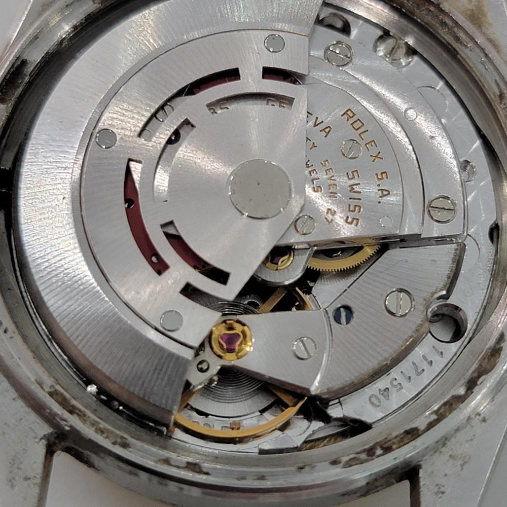 Rolex Datejust 16013 Uomo 36mm 18k SS 1980 Quadrante Computer Automatico RA617B in vendita 8