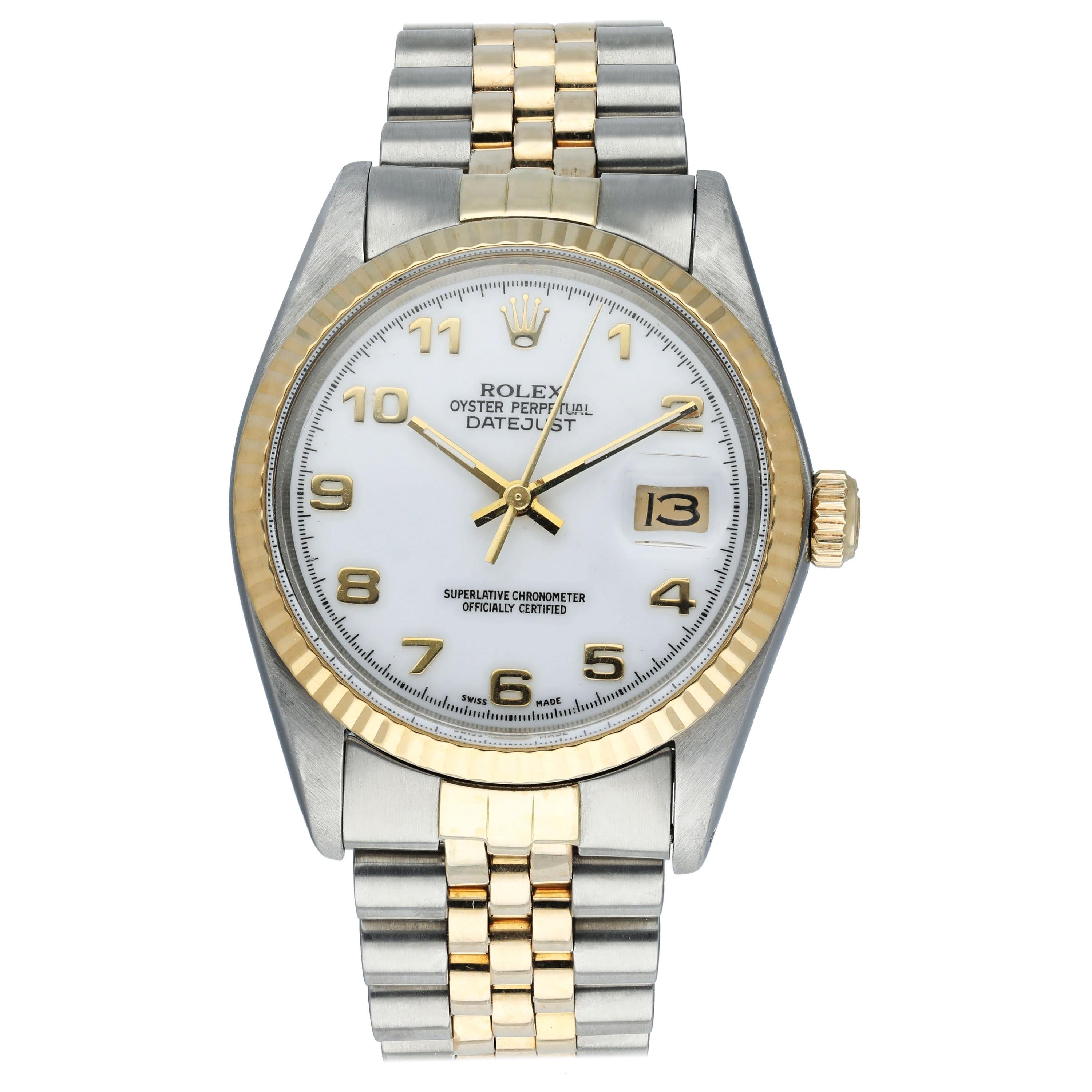 Rolex Datejust 16013 Men's Watch For Sale