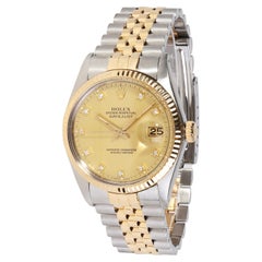 Vintage Rolex Datejust 16013 Men's Watch in 18kt Stainless Steel/Yellow Gold