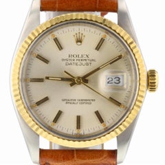 Rolex Datejust 16013, Silver Dial, Certified and Warranty