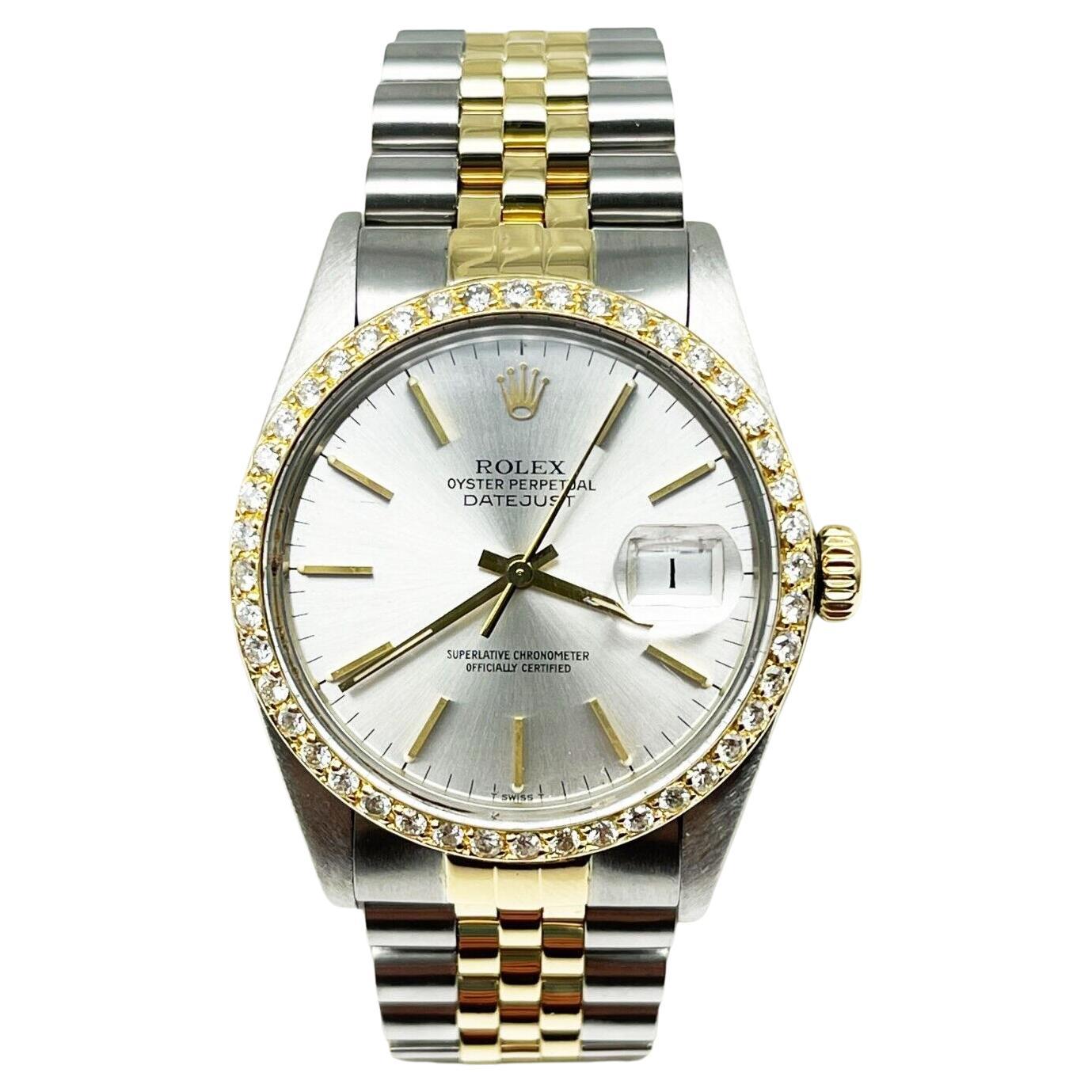 rolex two tone 16013 datejust