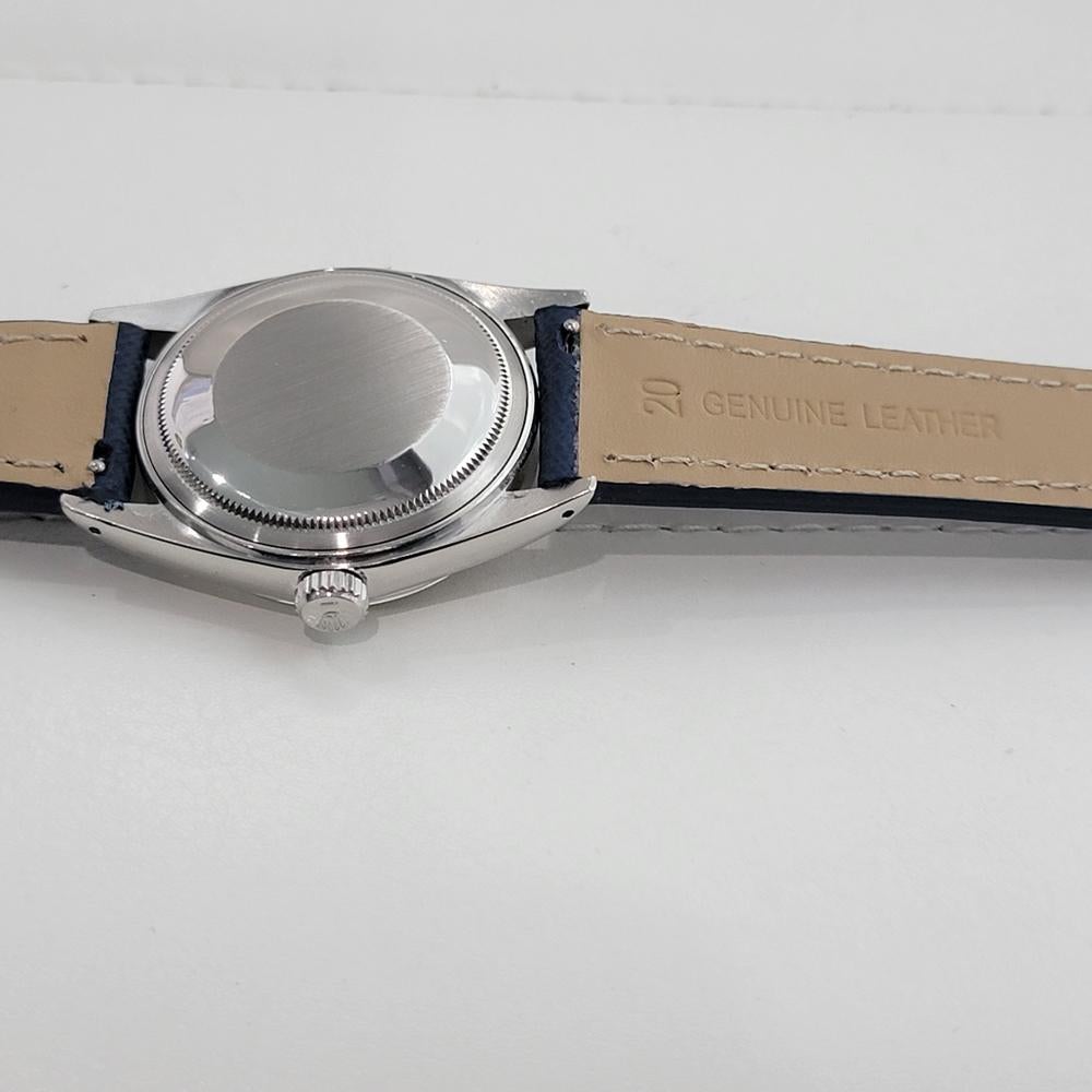 Rolex Datejust 16014 36mm 18k SS Linen Dial Mens Vintage Automatic 1970s RA586 For Sale 6