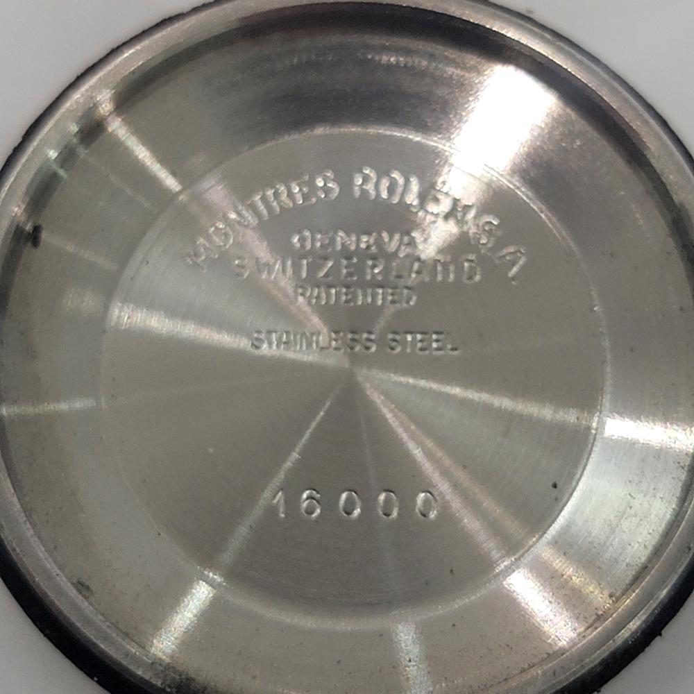 Rolex Datejust 16014 36mm 18k SS Lino Dial Mens Vintage Automático 1970s RA586 en venta 9