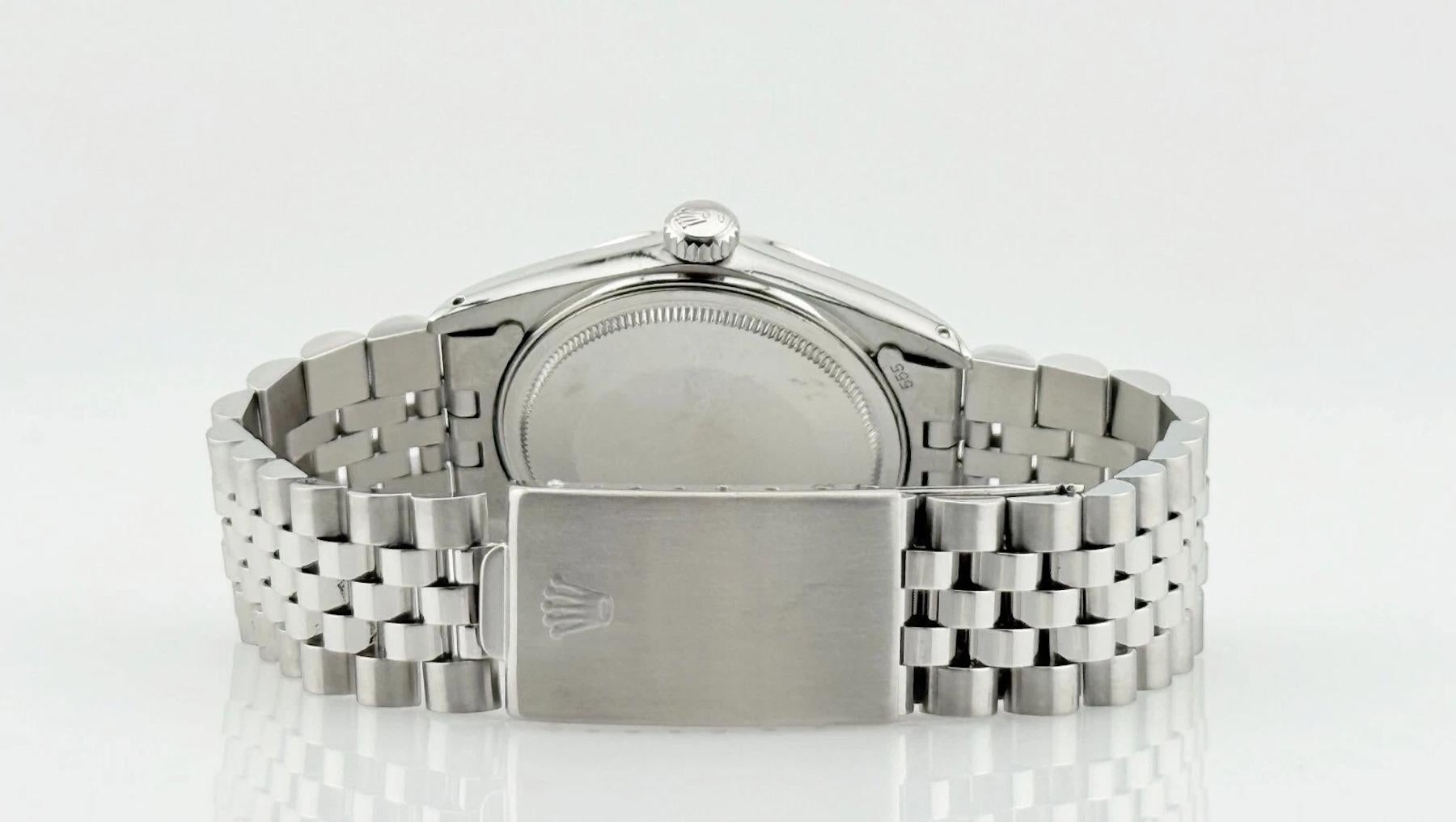Rolex Datejust 16014 Black Dial Stainless Steel 2