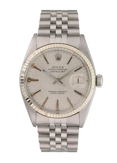 Rolex Datejust 16014 Linen Dial Men's Watch