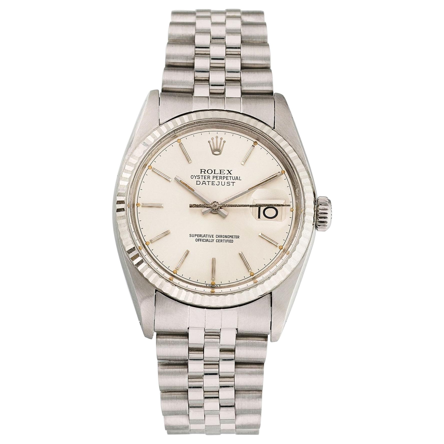 Rolex Datejust 16014 Men's Watch Box Papers For Sale