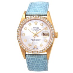 Rolex Datejust 16018, Mother of Pearl Dial, Certified and Warranty