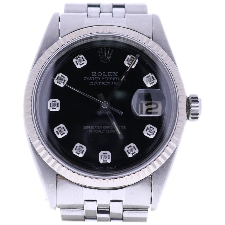 rolex 1603 black dial