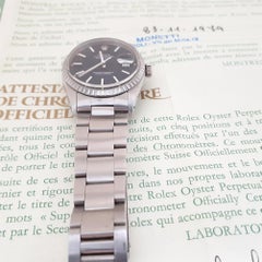 Rolex Datejust 1603, Black Dial, Certified and Warranty