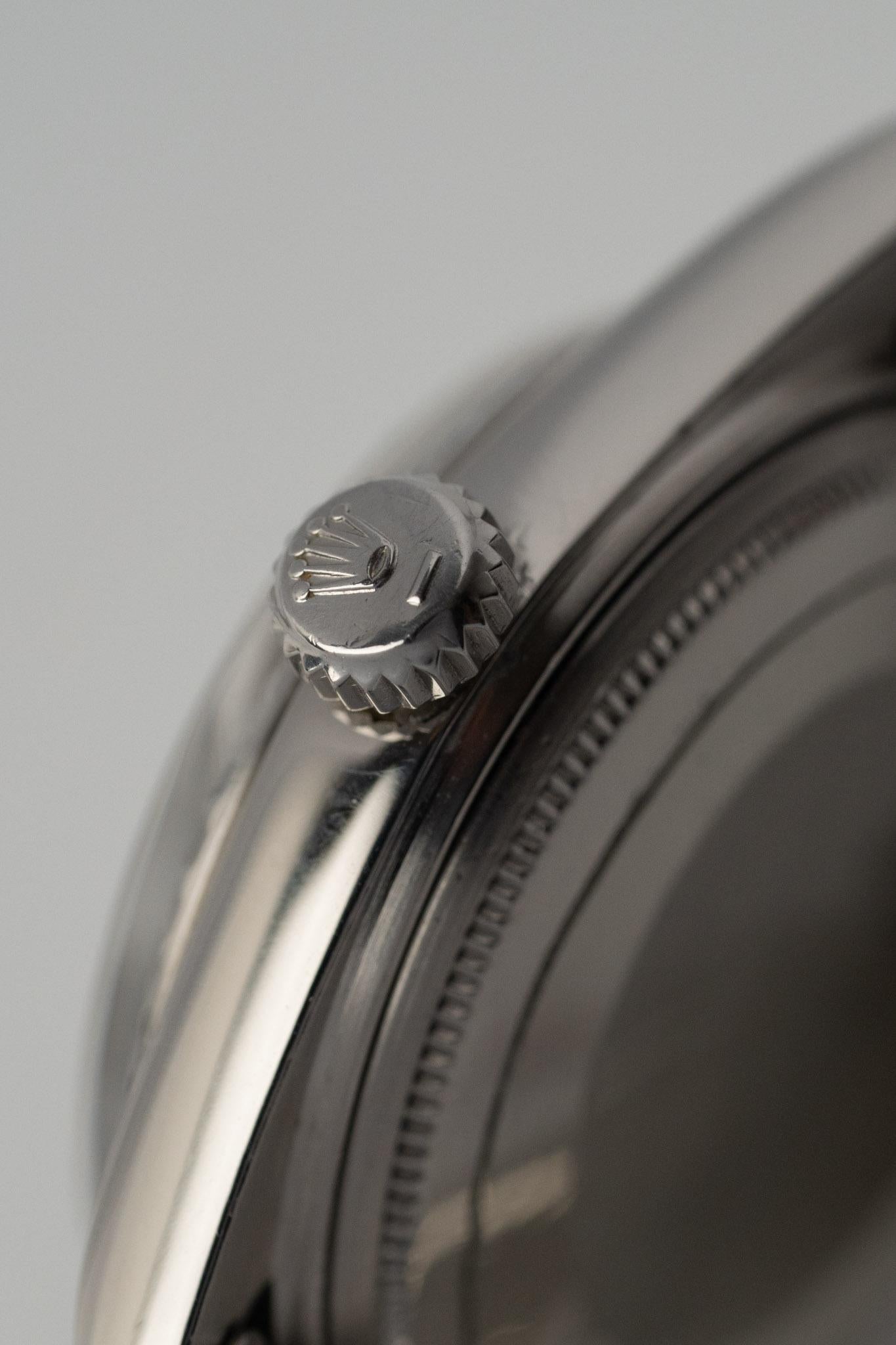 Rolex Datejust 1603 'Ghost' Quadrante Grigio 3.5m Seriale 1979 Set completo In condizioni buone in vendita a SYDNEY, AU