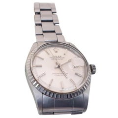 Rolex Datejust 1603, Silver Dial, Certified and Warranty