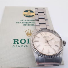 Rolex Datejust 1603, Silver Dial, Certified and Warranty