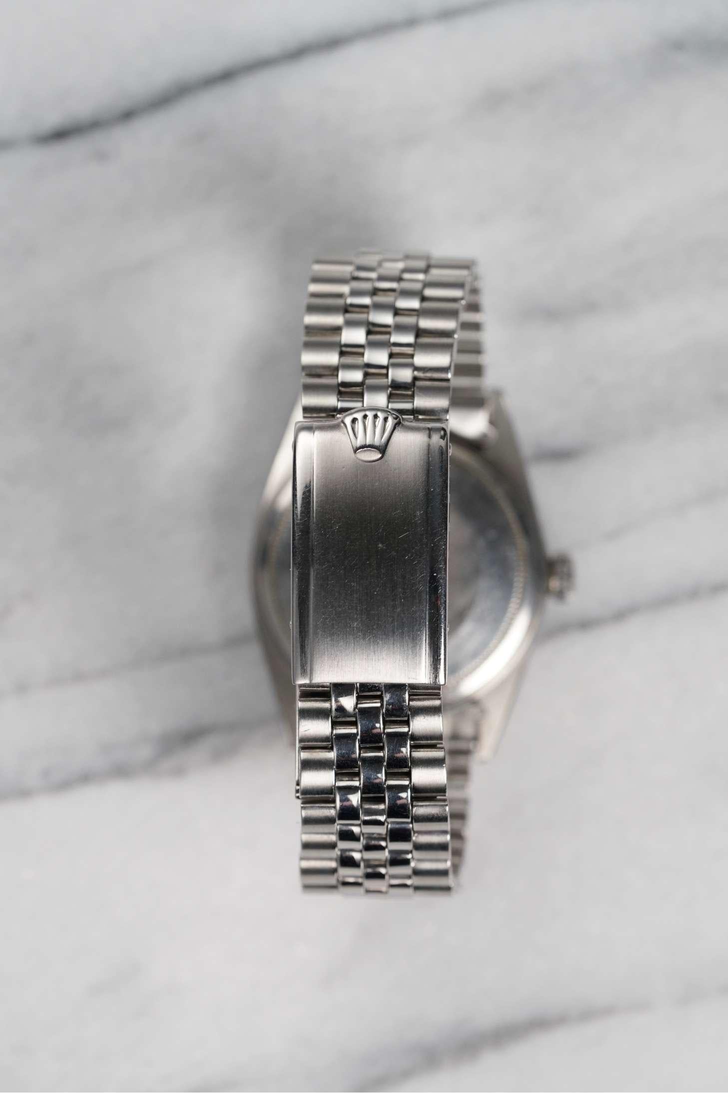 Montre Rolex Datejust 1603 Tropical Gilt Dial en acier inoxydable, 1967 Unisexe en vente