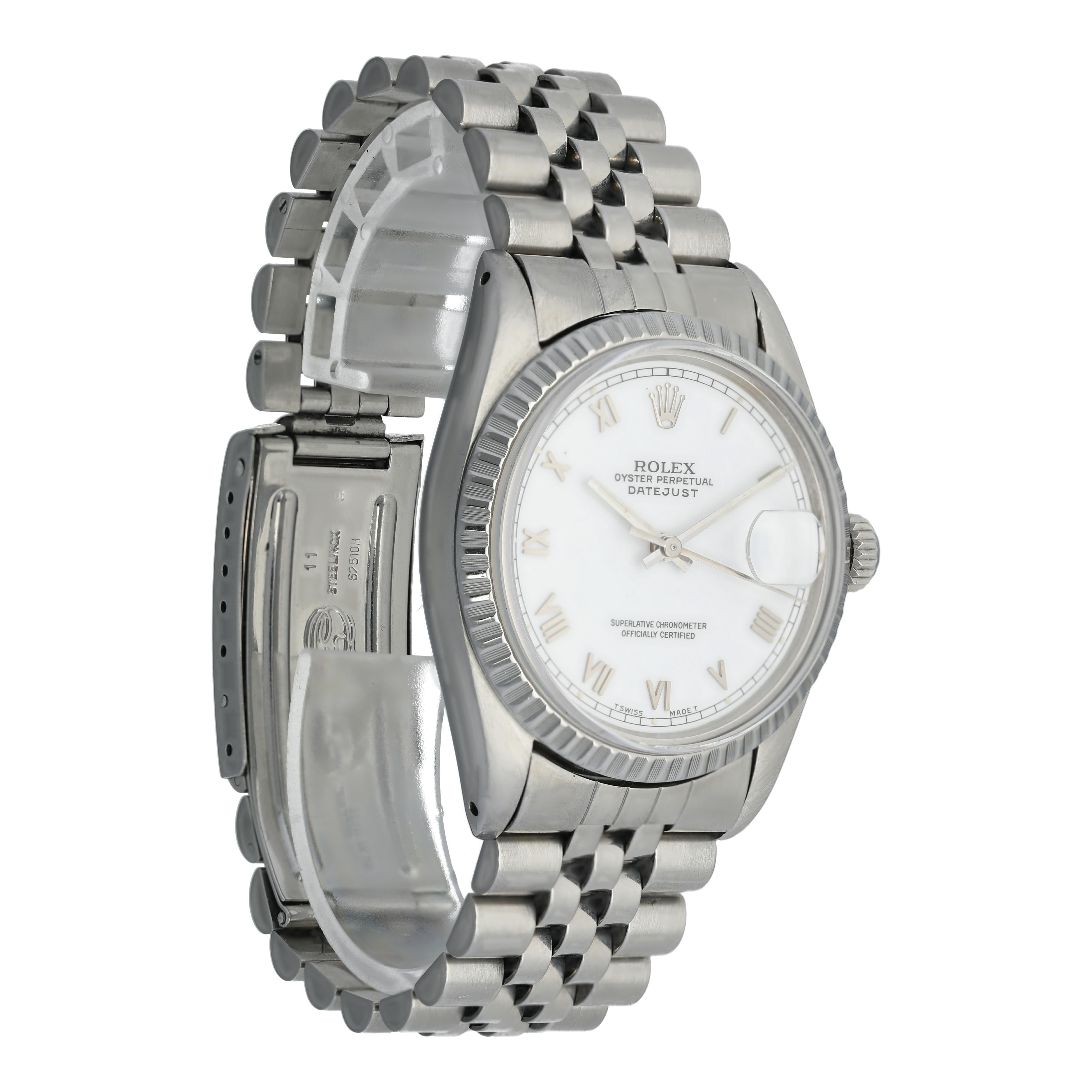 Rolex Datejust 16030 Men's Watch In Excellent Condition For Sale In New York, NY