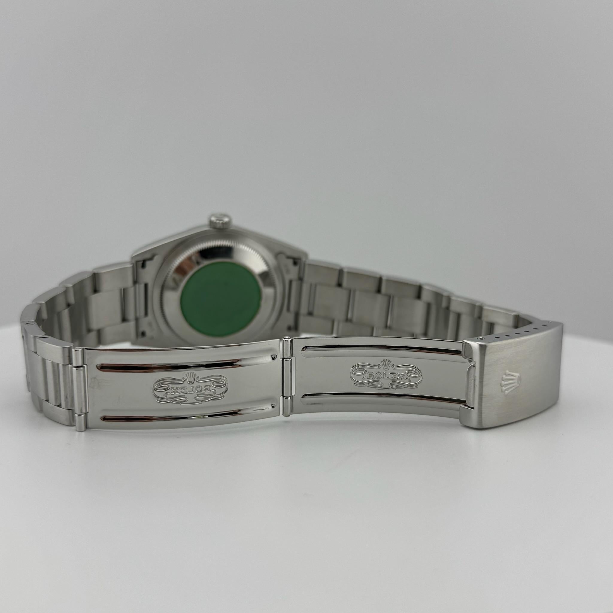Rolex Datejust 16200 36mm Blue Roman Dial Stainless Steel For Sale 2