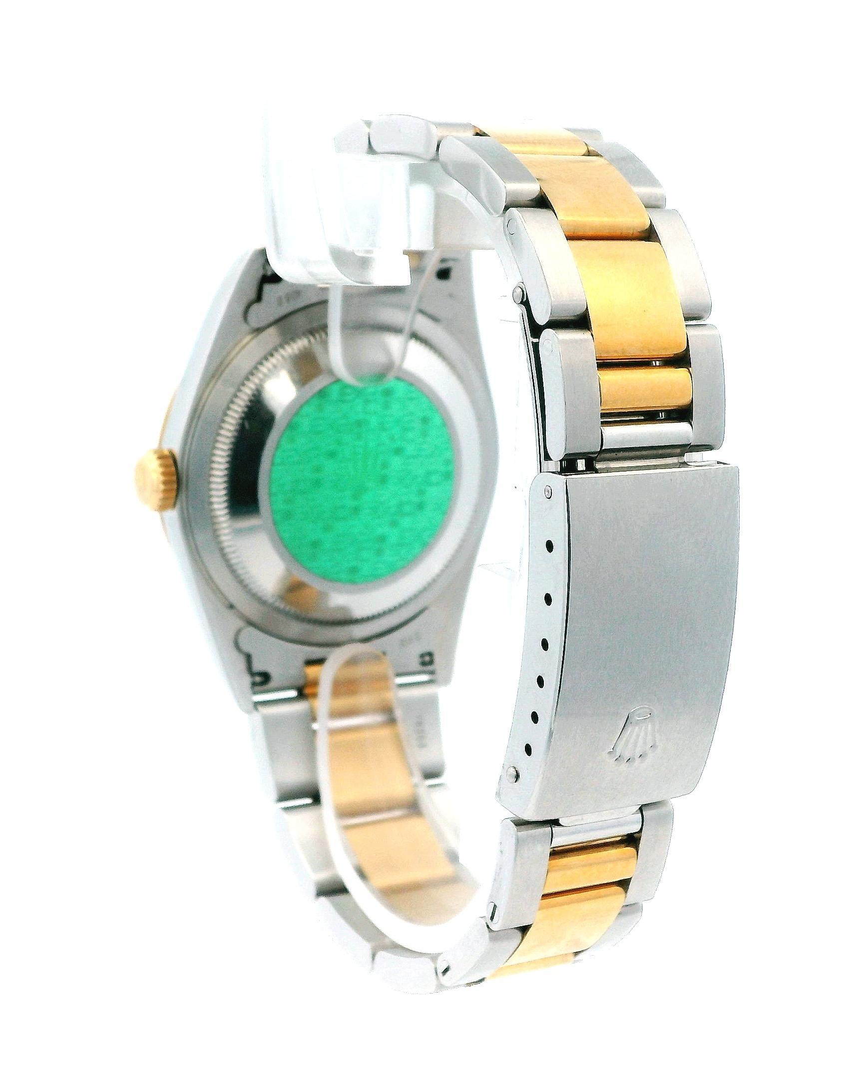 Montre Rolex Datejust 16203 en acier inoxydable et or jaune 18 carats Unisexe en vente
