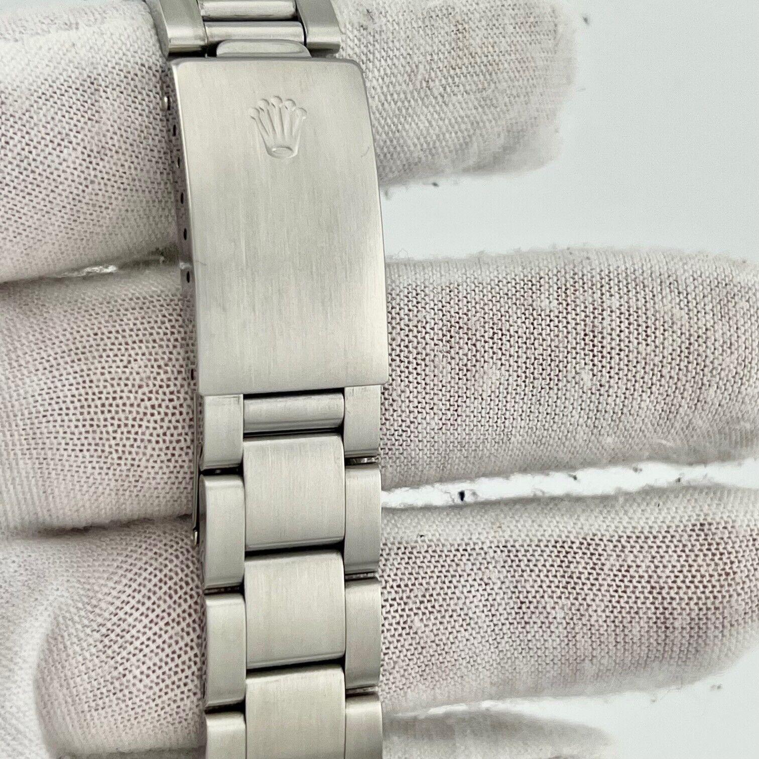 Rolex Datejust 16220 36mm Silver Dial Stainless Steel In Excellent Condition In San Diego, CA