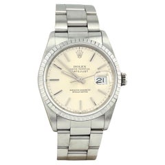 Rolex Datejust 16220 36mm Silver Dial Stainless Steel