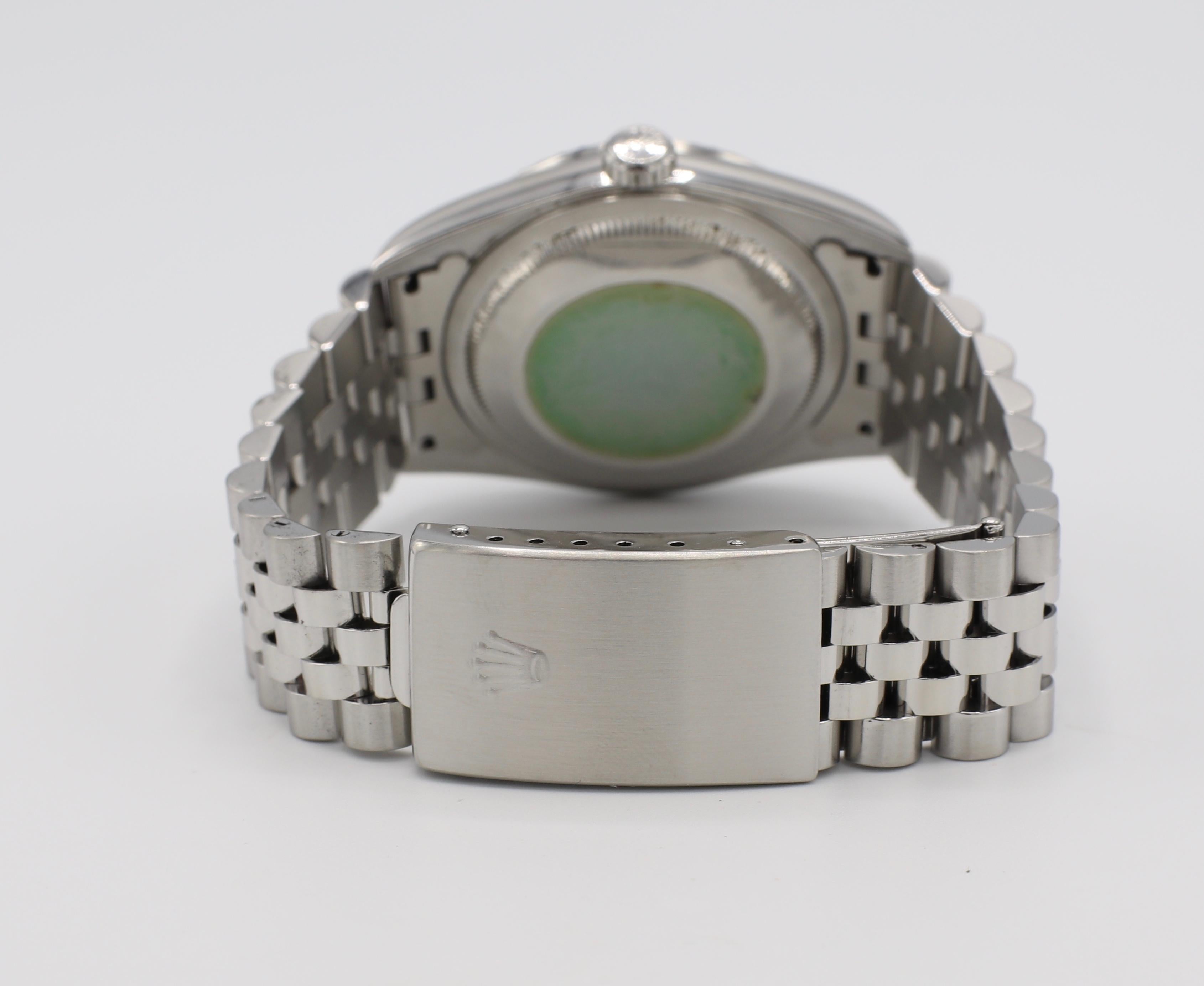 Rolex DateJust 16220 Stainless Steel Watch 3
