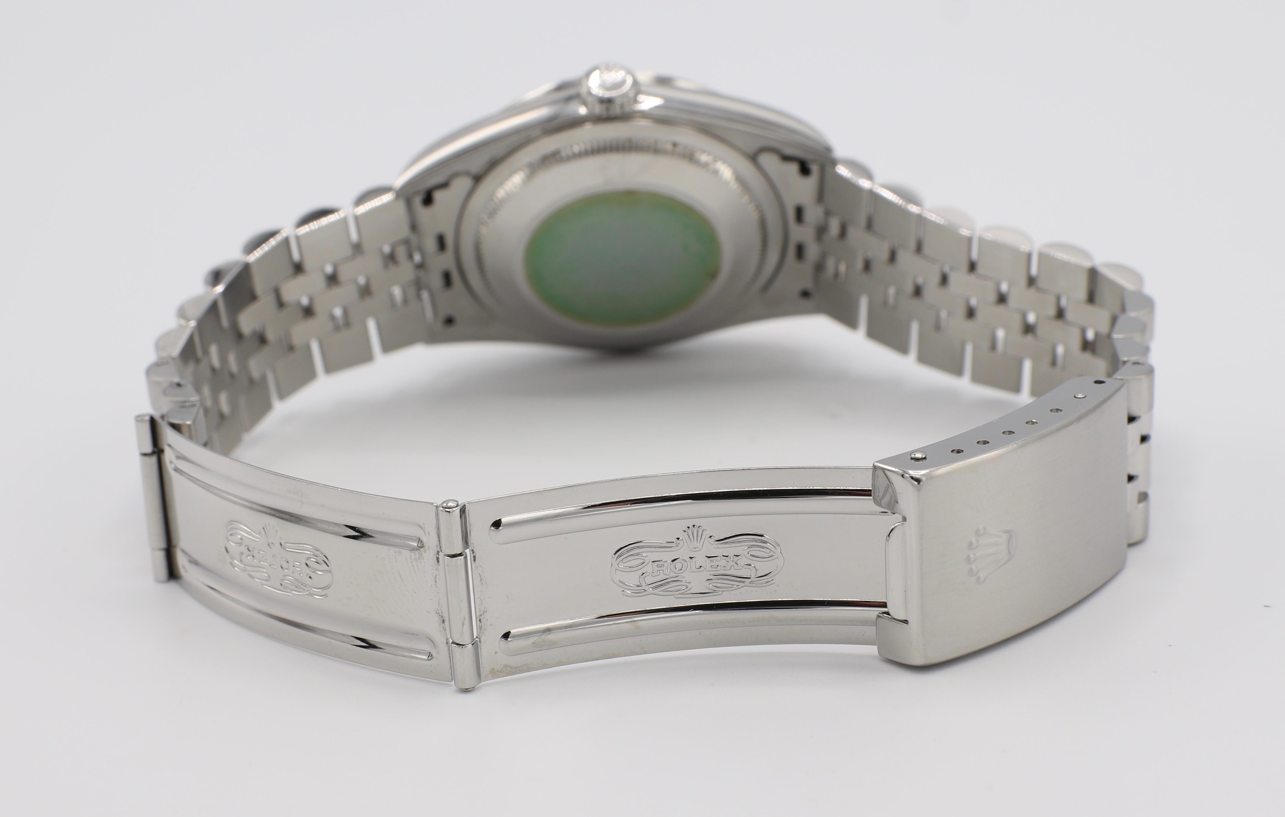 Rolex DateJust 16220 Stainless Steel Watch 5