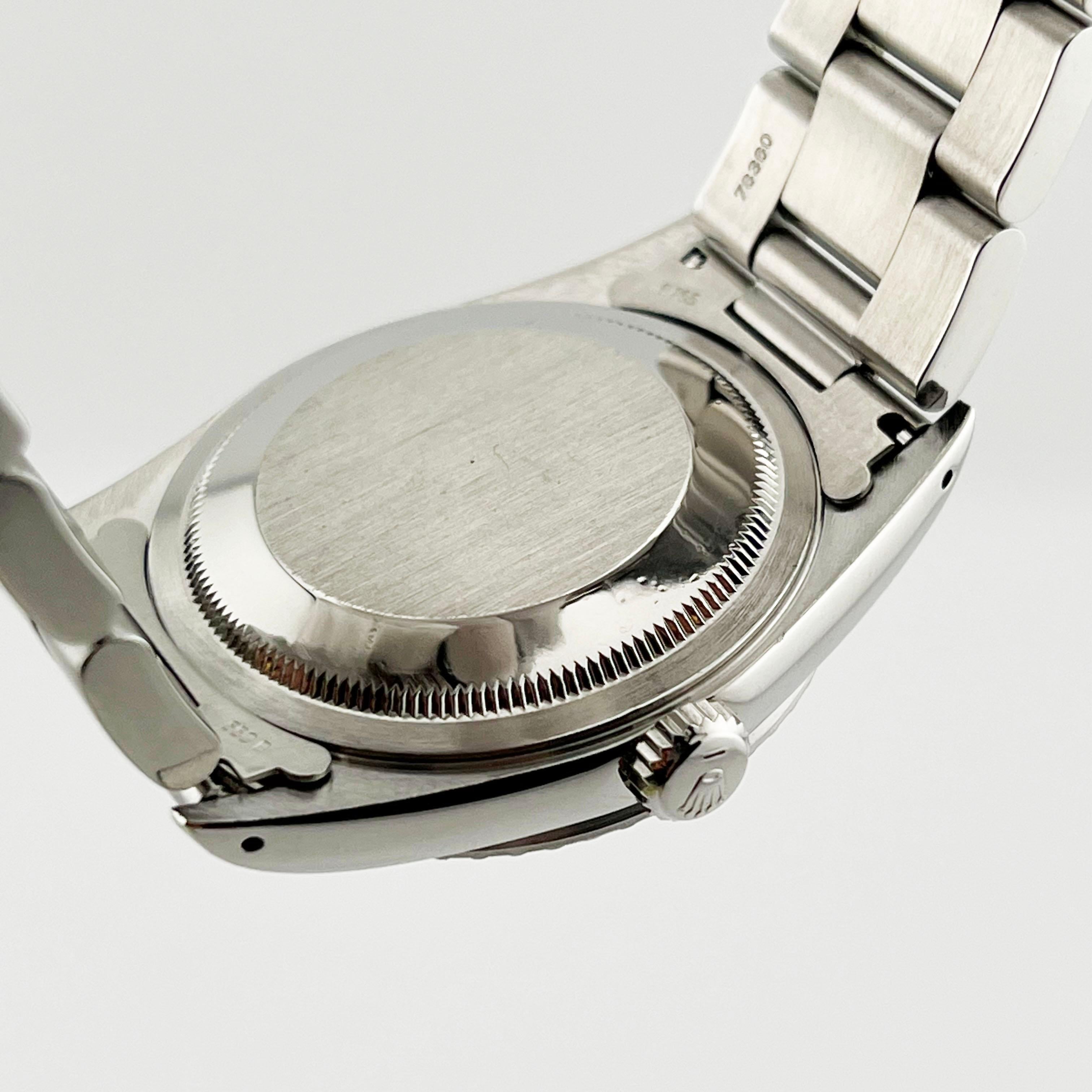 Rolex Datejust 16220 Silver Tapestry Dial Stainless Steel Box Paper 36mm 2