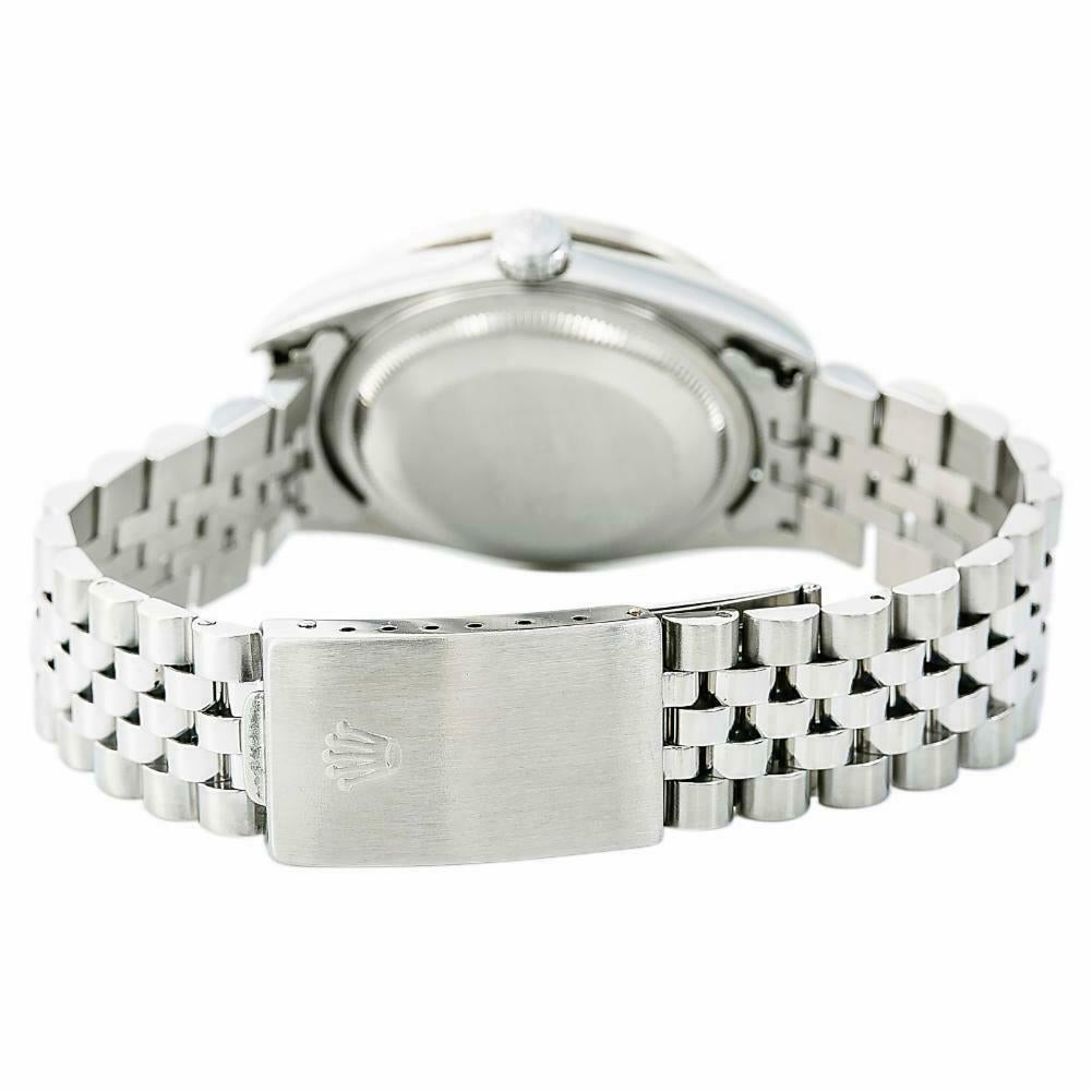 Rolex Datejust 16220 Mens Watch With 2.60CT Aftermarket Diamond Stella Dial 36mm
