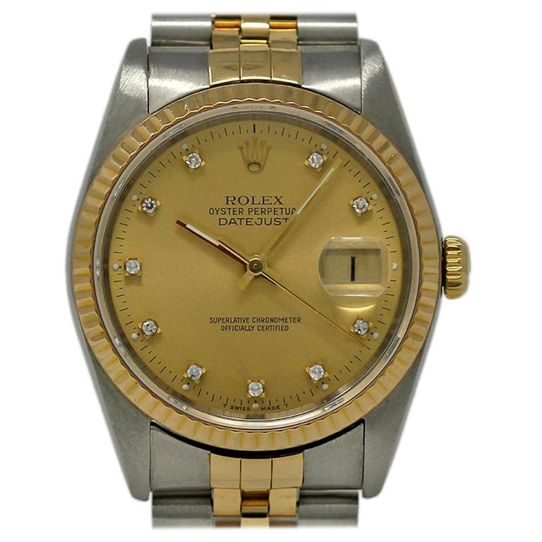 rolex 16233 black dial