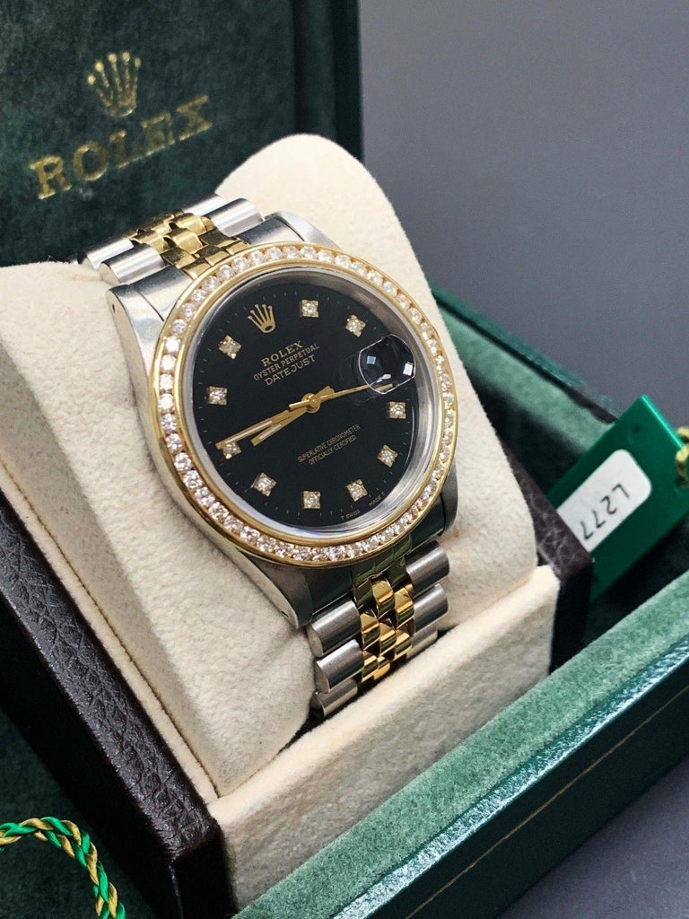 rolex 16233 black dial