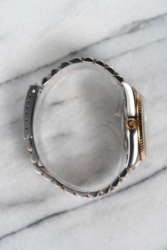 Rolex Datejust 16233 Champagne Dial Watch in 18K Yellow Gold & Steel, 1990s