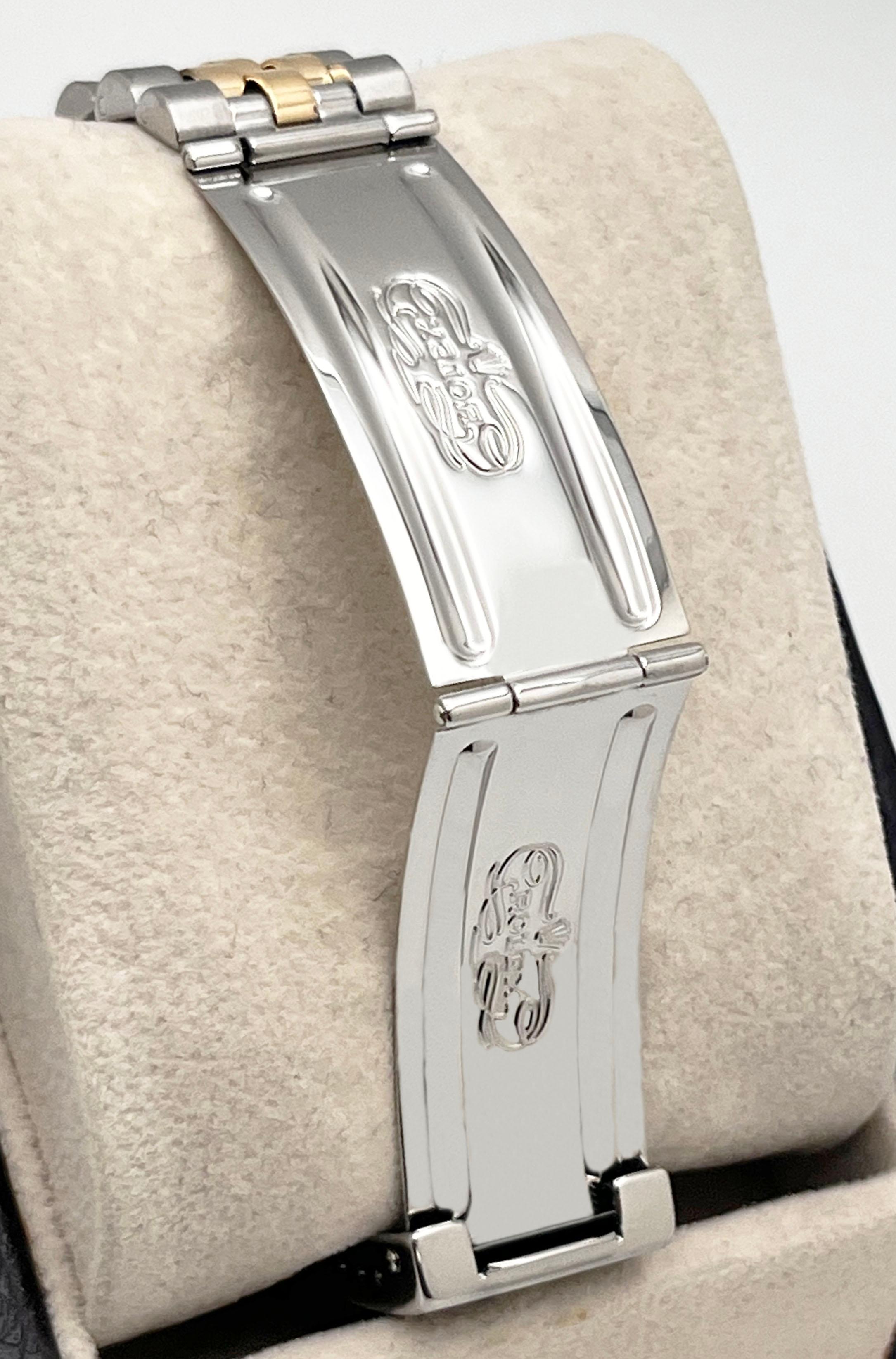 Rolex Datejust 16233 Champagner Fabrik Diamant-Zifferblatt 18K Gold & Stahl Box Papiere 2