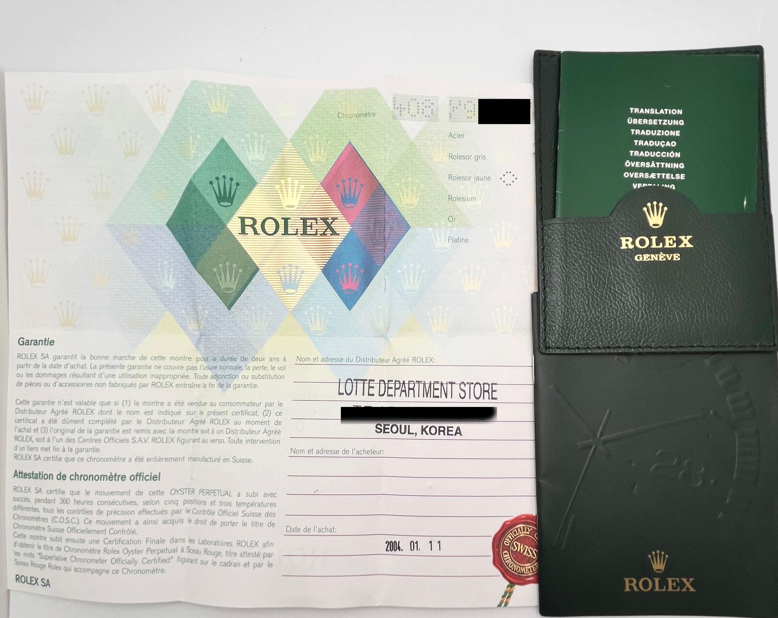 Rolex Datejust 16233 Champagner Fabrik Diamant-Zifferblatt 18K Gold & Stahl Box Papiere 4