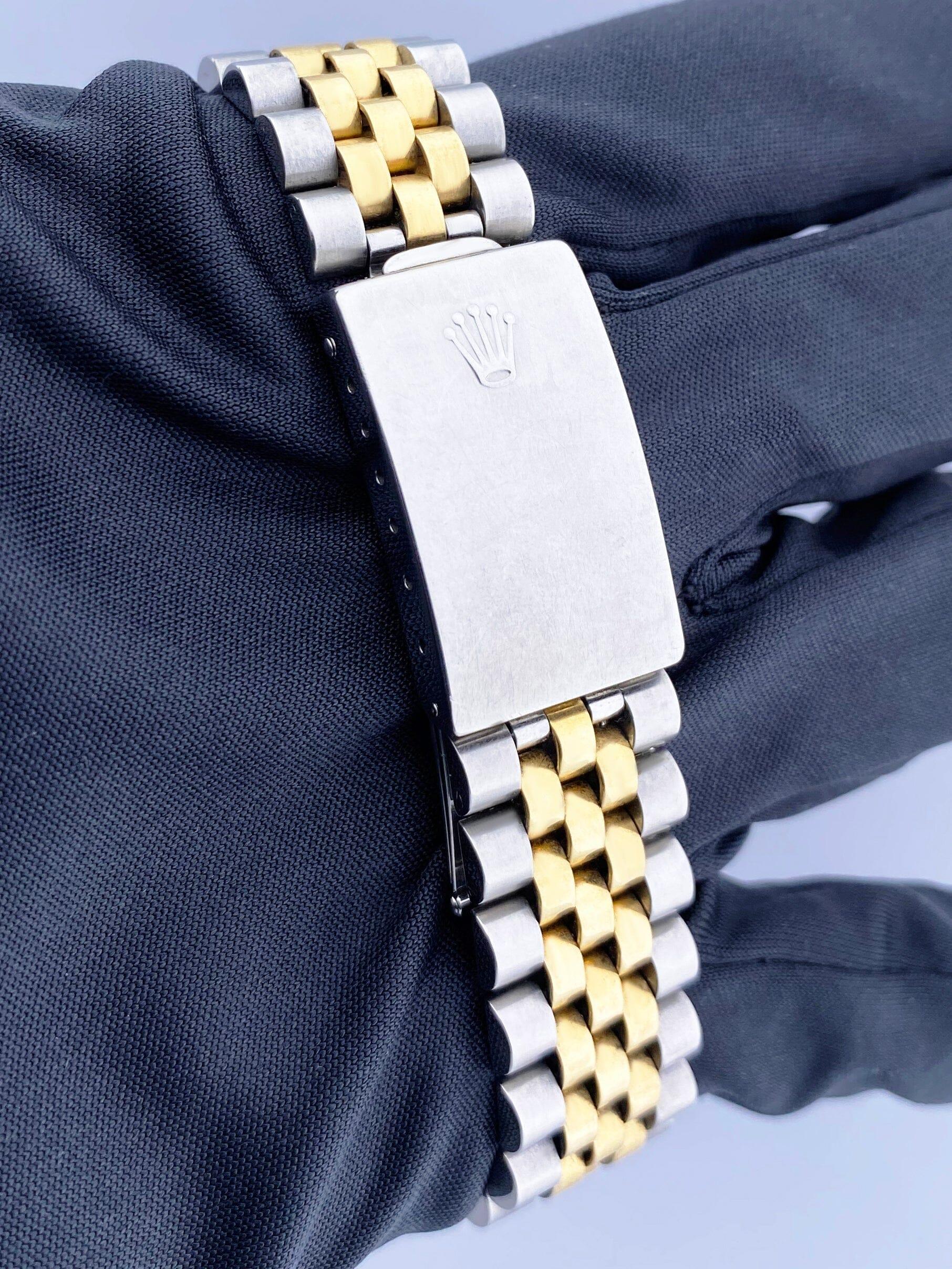 Rolex Datejust 16233 Diamant-Zifferblatt Herrenuhr im Angebot 3