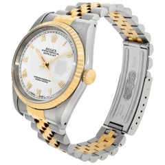 Rolex Datejust 16233 in Stainless Steel with a White dial 36mm Automatic watch