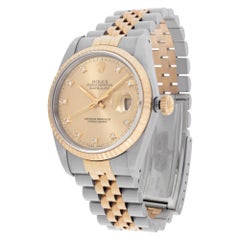 Rolex Datejust 16233 in oro giallo e acciaio 36 mm Orologio automatico