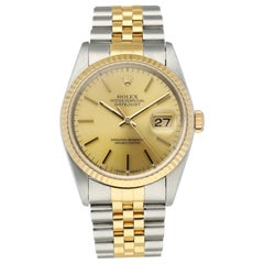 Rolex Datejust 16233 Men's Watch Box Papers