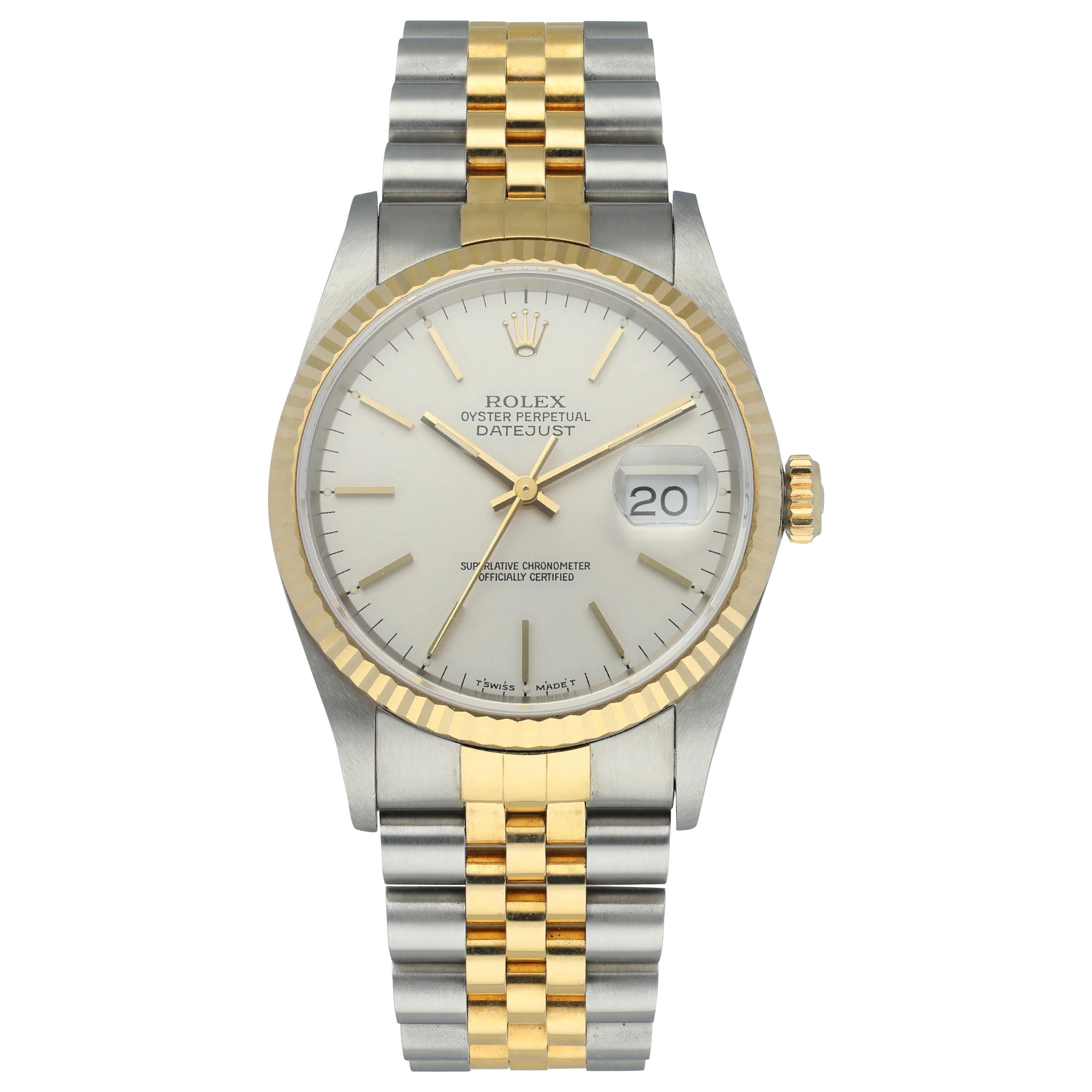 Rolex Datejust 16233 Men's Watch For Sale
