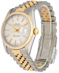 Rolex Datejust 16233 Sliver Dial Men's Watch