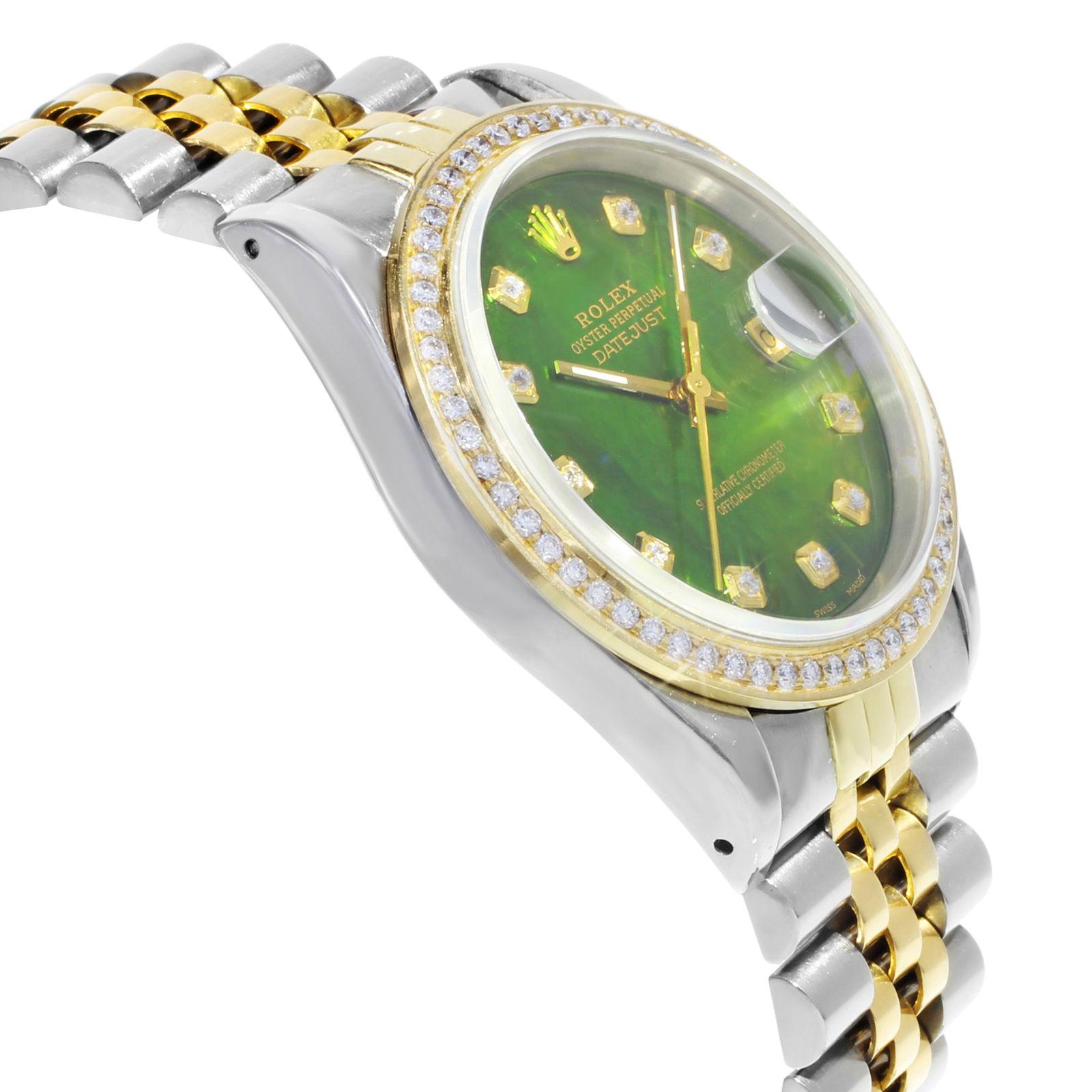 rolex 16233 green dial